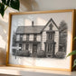 Personalised Home Portrait With Street Sign