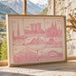 Personalised Adventures & Memories Print (4 to 10 location print)