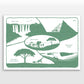 Personalised Adventures & Memories Print (5 Location Print)