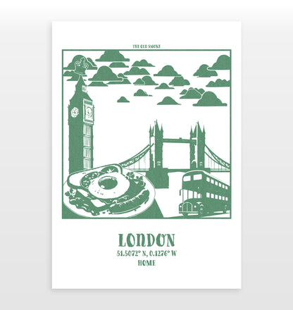Personalised Adventures & Memories Print (Single Image Portrait)