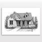 Personalised Home Portrait With Street Sign