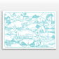 Personalised Adventures & Memories Print (4 to 15 location print)