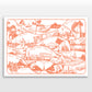 Personalised Adventures & Memories Print (15 Location Print)