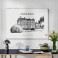 Personalised Wedding Venue Print